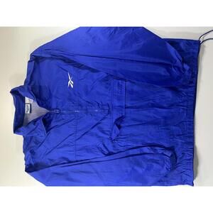 Vintage Reebok Blue Windbreaker Jacket S